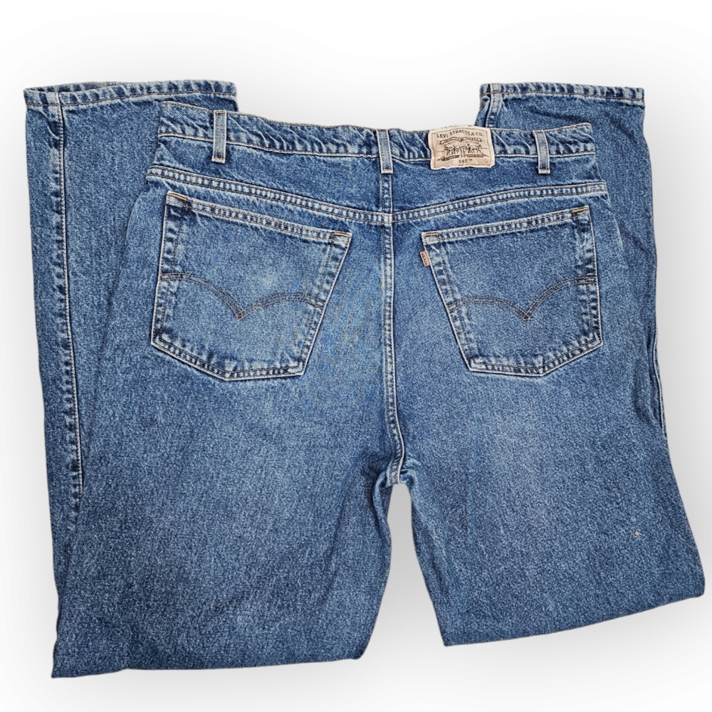 Levi's Vintage 540 Jeans Orange Tab W40 L34 Relaxed Fit